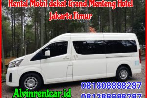 Rental Mobil dekat Grand Menteng Hotel Jakarta Timur