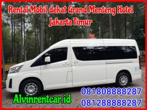 Rental Mobil dekat Grand Menteng Hotel Jakarta Timur