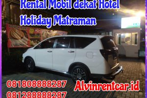Rental Mobil dekat Hotel Holiday Matraman