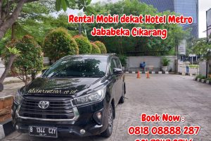 Rental Mobil dekat Hotel Metro