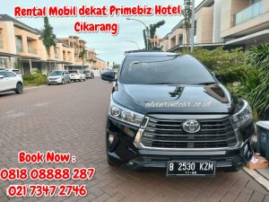 Rental Mobil dekat Primebiz Hotel